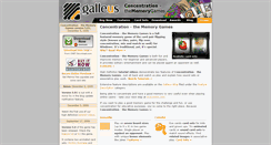 Desktop Screenshot of galleus.com